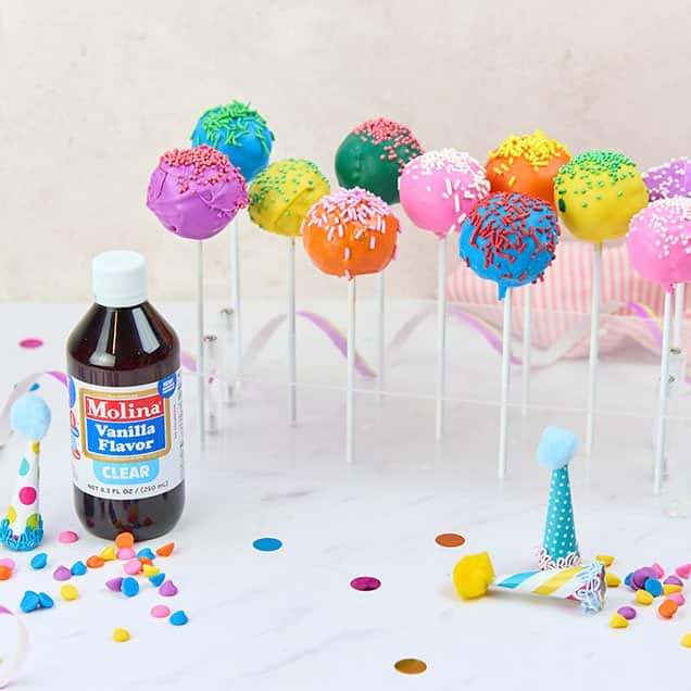 CAKE POPS COLORIDAS